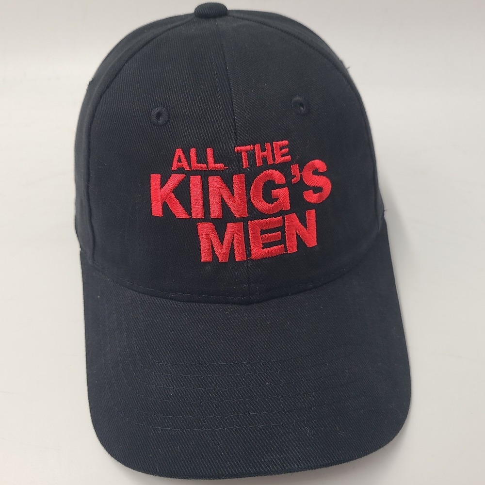 Vintage All The Kings Men Movie Promo Hat Adjustable 2006 Thriller Drama Black